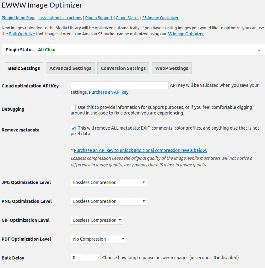 ewww image optimizer