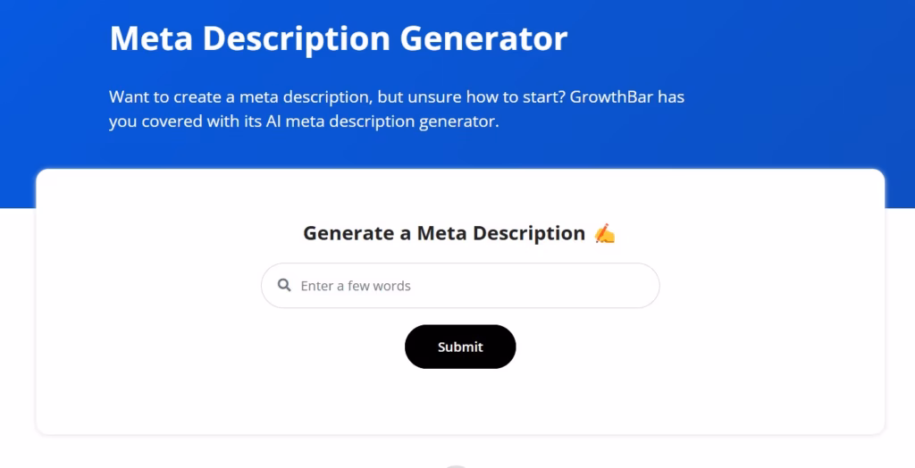GrowthBar SEO