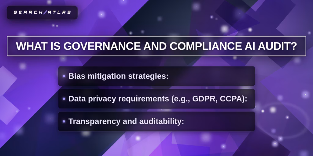 governance and compliance ai audit